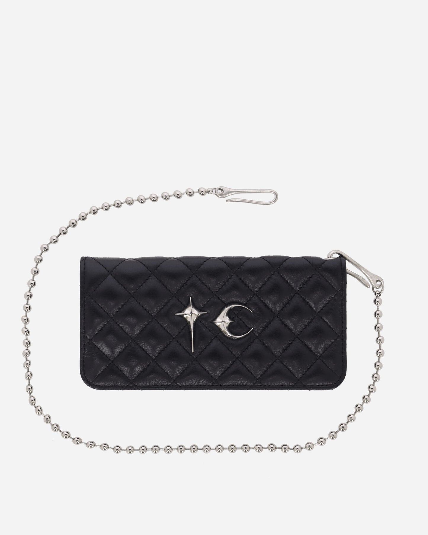 Thug Club Chopper Quilted Long Wallet Black Wallets and Cardholders Wallets TC25AC2601 BLACK