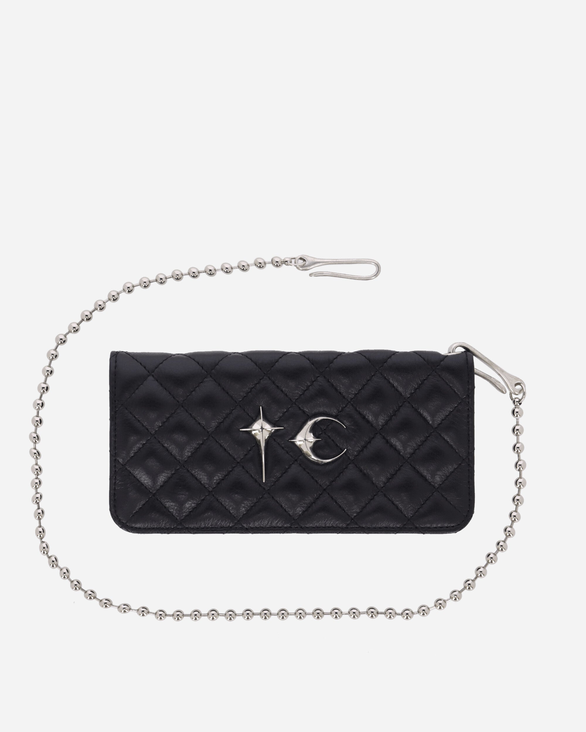 Thug Club Chopper Quilted Long Wallet Black Wallets and Cardholders Wallets TC25AC2601 BLACK