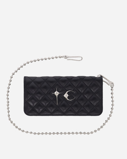 Thug Club Chopper Quilted Long Wallet Black Wallets and Cardholders Wallets TC25AC2601 BLACK
