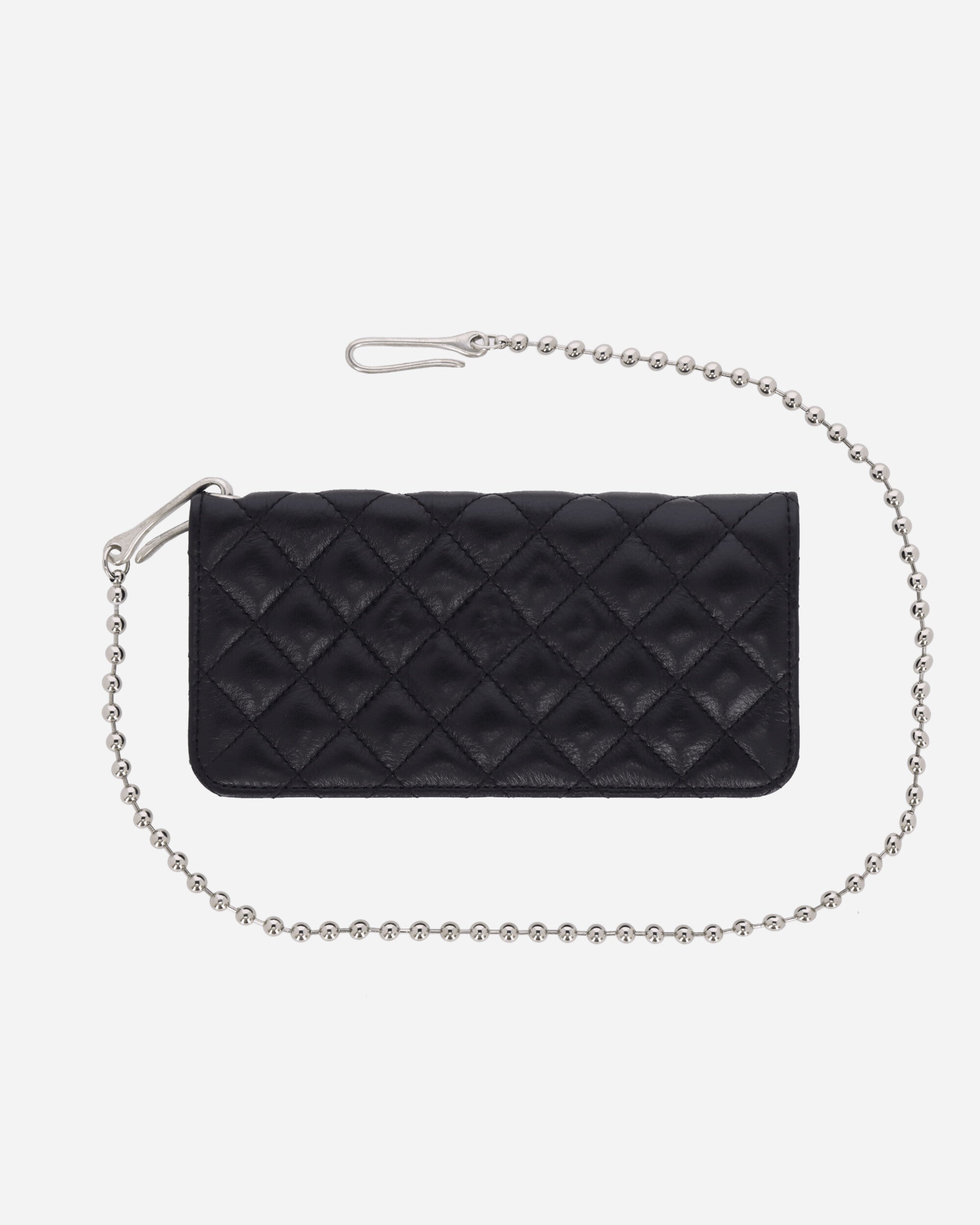 Thug Club Chopper Quilted Long Wallet Black Wallets and Cardholders Wallets TC25AC2601 BLACK