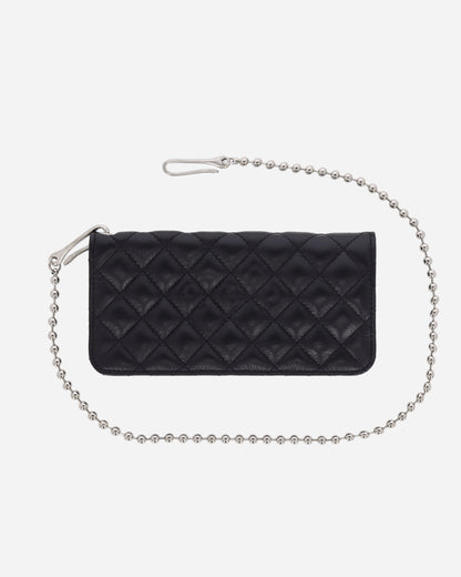 Thug Club Chopper Quilted Long Wallet Black Wallets and Cardholders Wallets TC25AC2601 BLACK