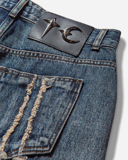 Thug Club Tribal Denim Pants Blue Pants Denim TC23PT0701 BLUE