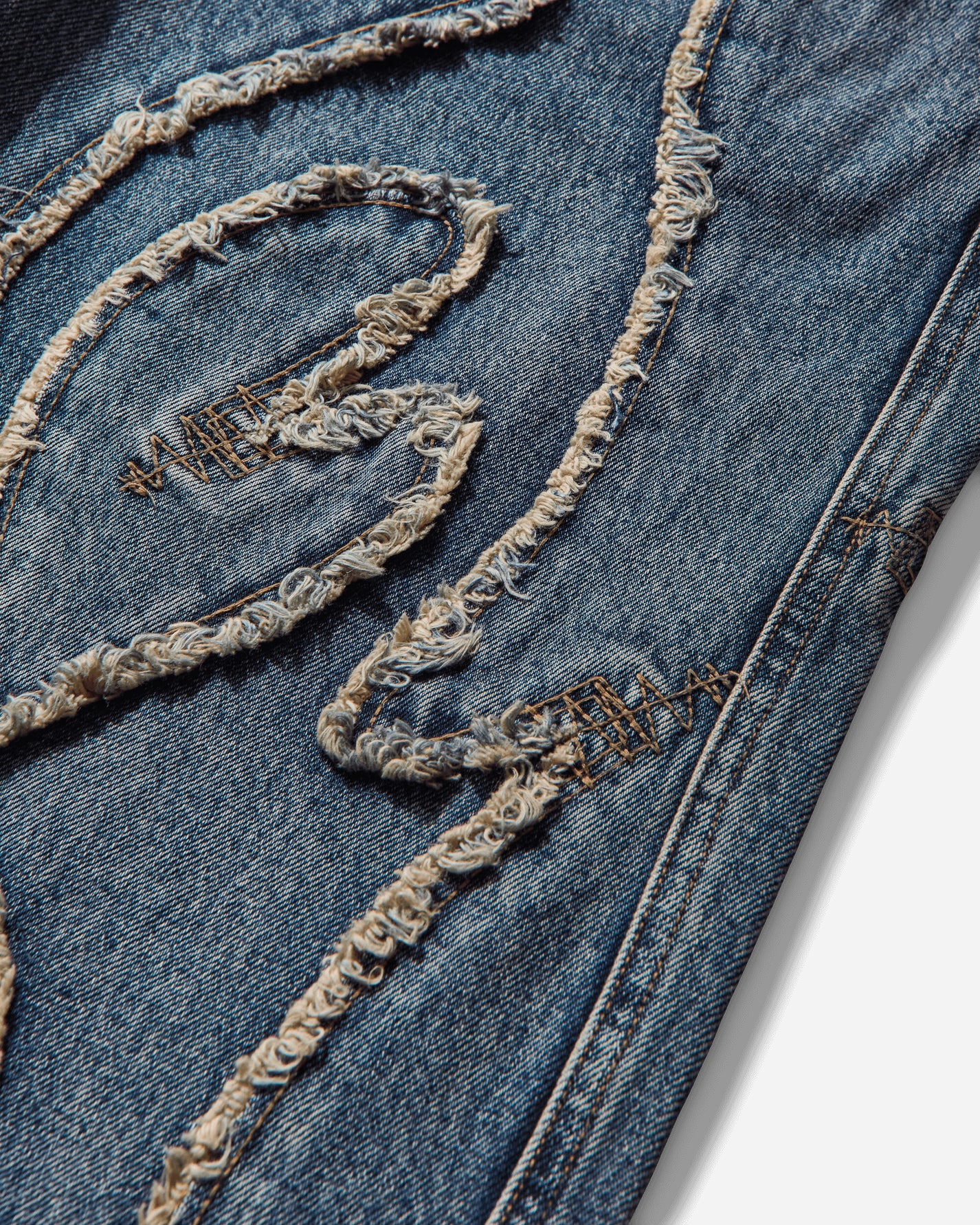 Thug Club Tribal Denim Pants Blue Pants Denim TC23PT0701 BLUE