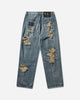 Thug Club Vintage Double Knee Pants Blue Pants Denim TC25PT2801 BLUE