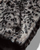 Thug Club Leopard Fur Jacket White/Black Coats and Jackets Jackets TC25JK3102 WHITEBLACK