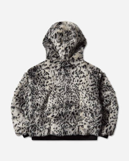 Thug Club Leopard Fur Jacket White/Black Coats and Jackets Jackets TC25JK3102 WHITEBLACK