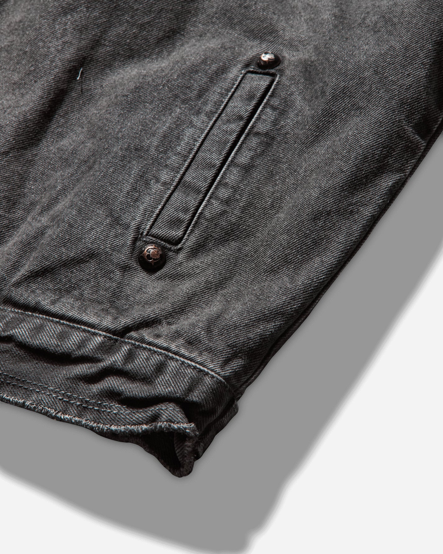 Thug Club Tc Washed Work Jacket Black Coats and Jackets Jackets TC25JK3603 BLACK