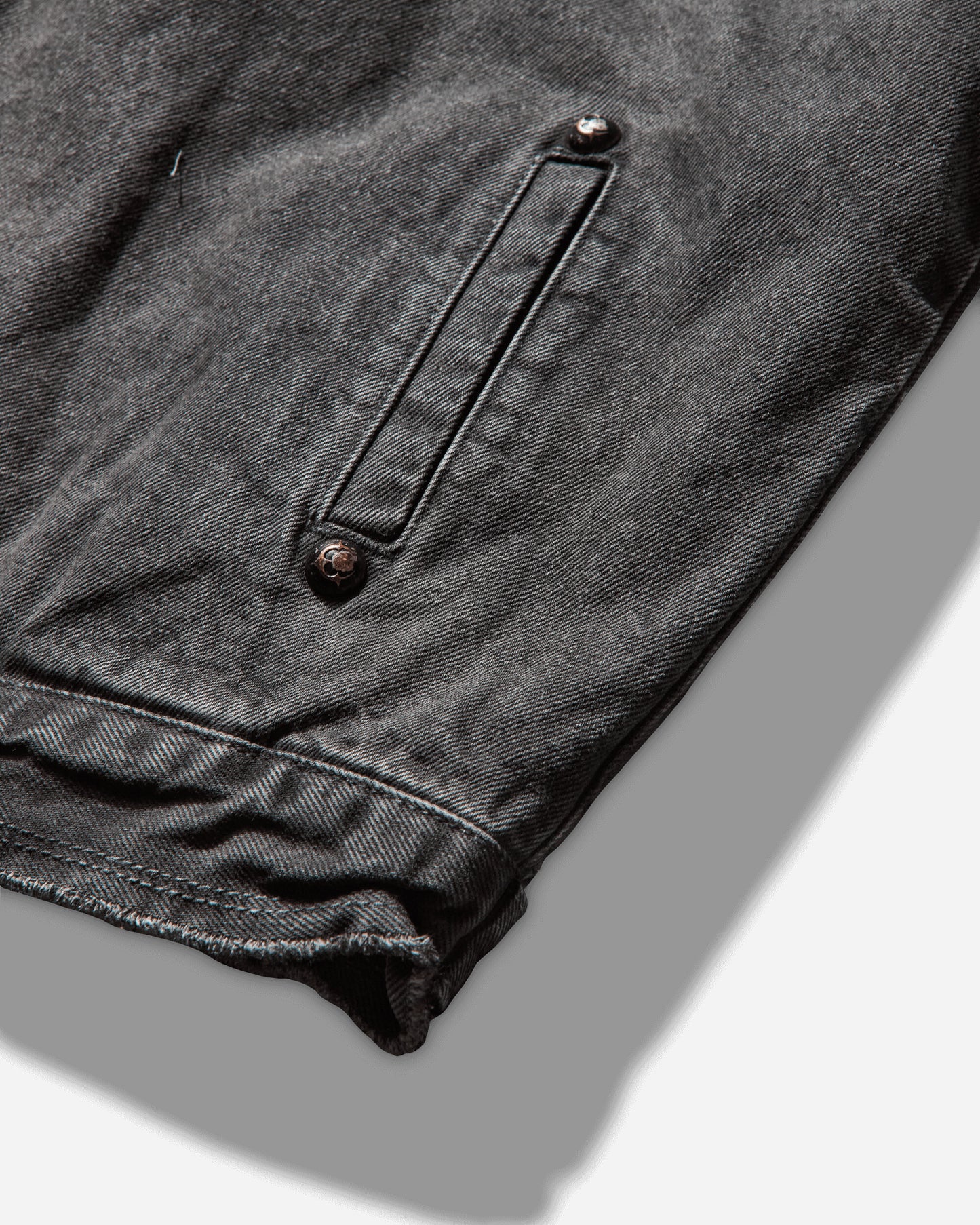 Thug Club Tc Washed Work Jacket Black Coats and Jackets Jackets TC25JK3603 BLACK