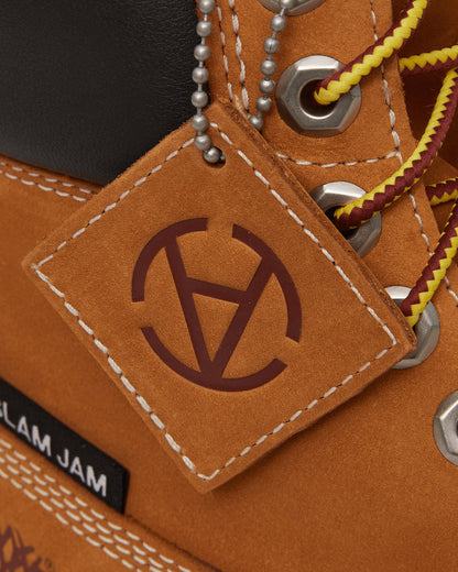 Timberland 6 Inch  Boot x Slam Jam WHEAT Boots Laced Up Boots TB0A2NSF75410 WHEAT