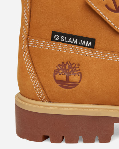 Timberland 6 Inch  Boot x Slam Jam WHEAT Boots Laced Up Boots TB0A2NSF75410 WHEAT