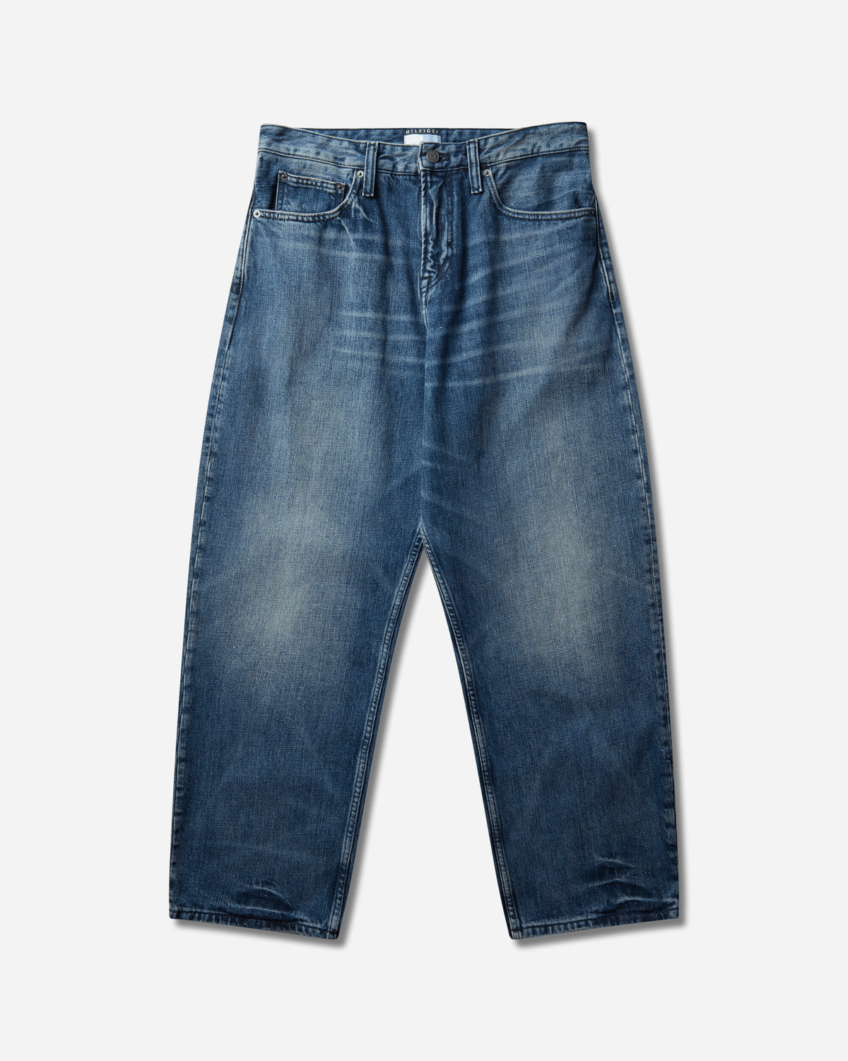 Tommy Hilfiger Fragment Wide Denim Pants Mid Wash Denim Pants Denim MW0MW442721CD 1CD