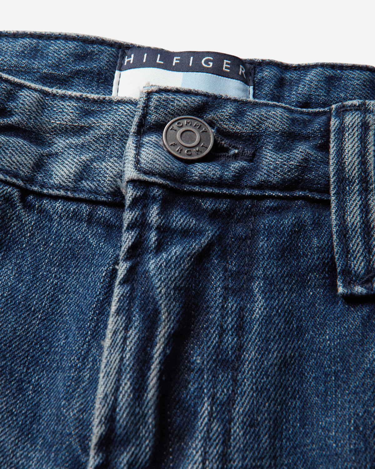 Tommy Hilfiger Fragment Wide Denim Pants Mid Wash Denim Pants Denim MW0MW442721CD 1CD