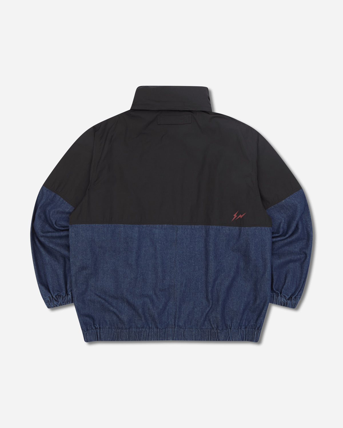 Tommy Hilfiger Fragment Colorblock Regatta Jkt Black/Flat Wash Denim Coats and Jackets Jackets MW0MW44263BDS BDS