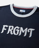 Tommy Hilfiger Fragment Logo Ringer T Shirt Navy Blue T-Shirts Shortsleeve MW0MW44371DW5 DW5