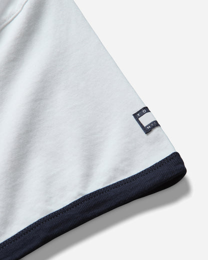 Tommy Hilfiger Fragment Logo Ringer T Shirt Ecru T-Shirts Shortsleeve MW0MW44371YBL YBL