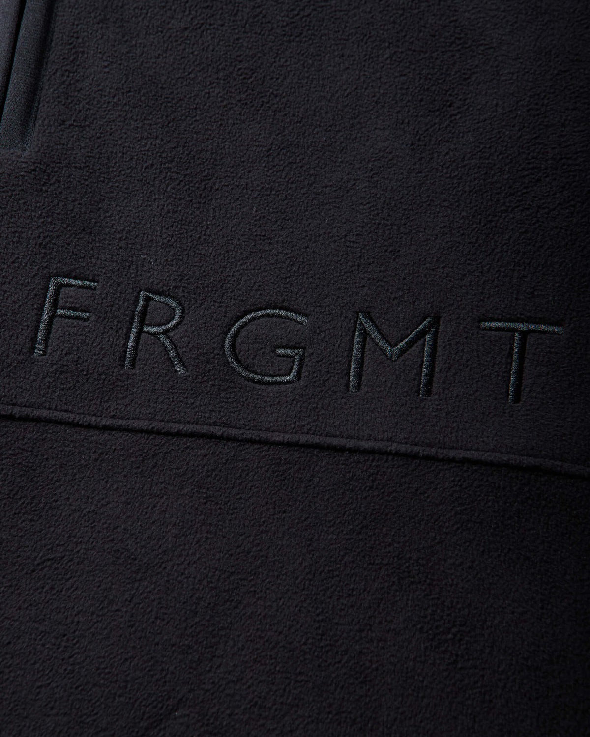 Tommy Hilfiger Fragment Half Zip Fleece Black Sweatshirts Zip-Ups MW0MW45062BDS BDS