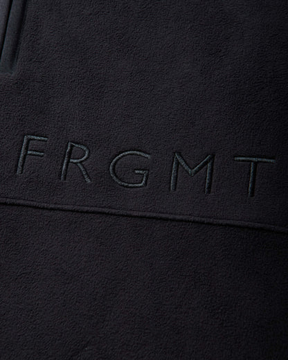 Tommy Hilfiger Fragment Half Zip Fleece Black Sweatshirts Zip-Ups MW0MW45062BDS BDS