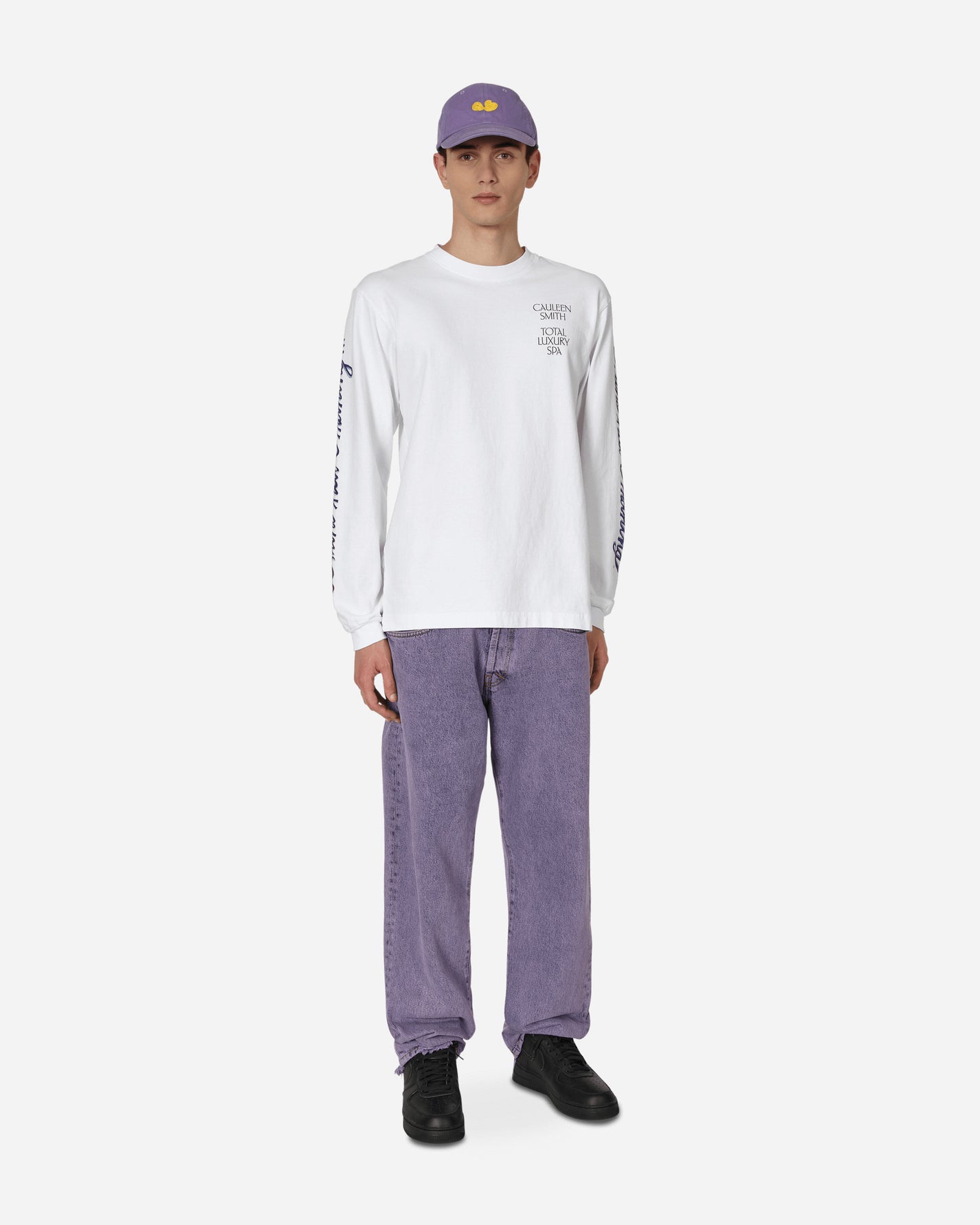 Total Luxury SPA Cauleen Smith – I, Who Have Nothing, L/S White T-Shirts Longsleeve SPA-A5002 WHITE