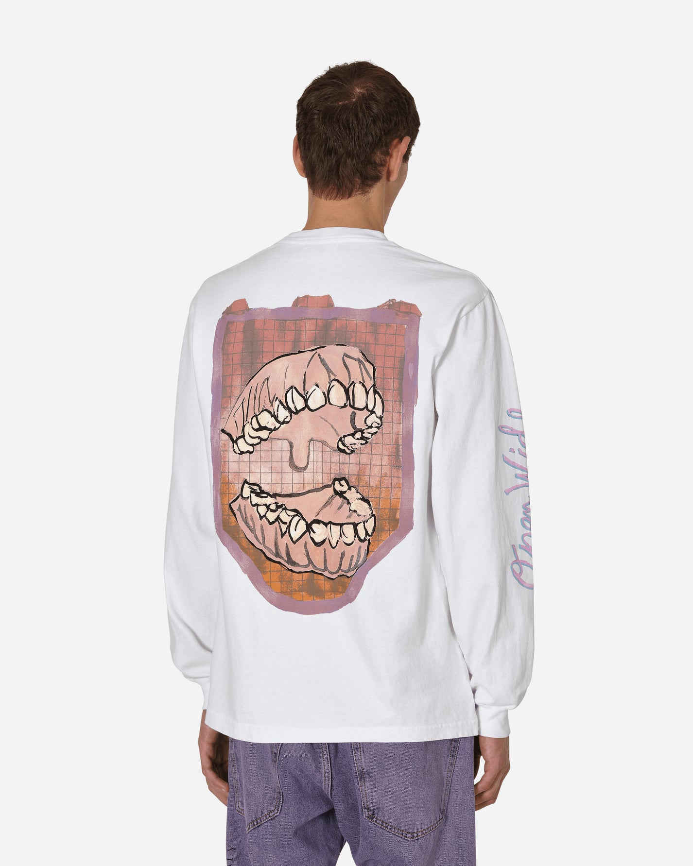 Total Luxury SPA Cauleen Smith – Open Wide – L/S White T-Shirts Longsleeve SPA-A5004 WHITE