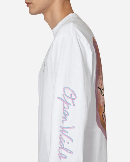 Total Luxury SPA Cauleen Smith – Open Wide – L/S White T-Shirts Longsleeve SPA-A5004 WHITE