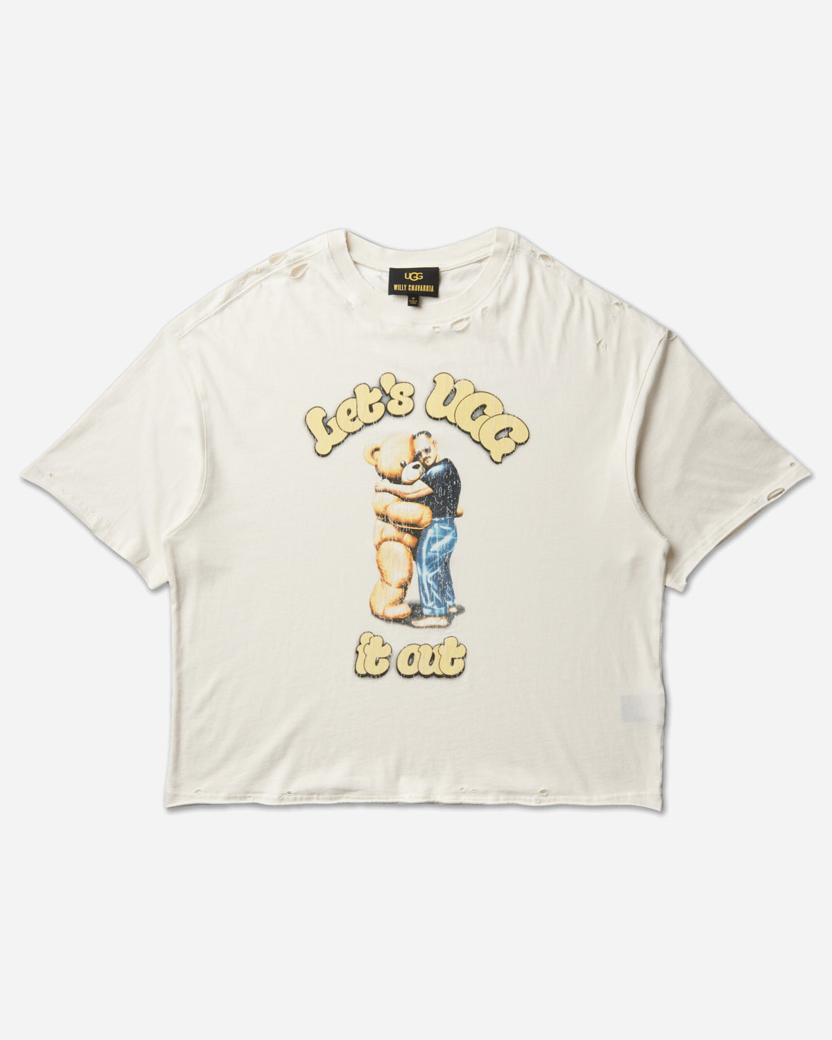 UGG Ugg Willy Chavarria T-Shirt Cream T-Shirts Shortsleeve 1189110 CREAM