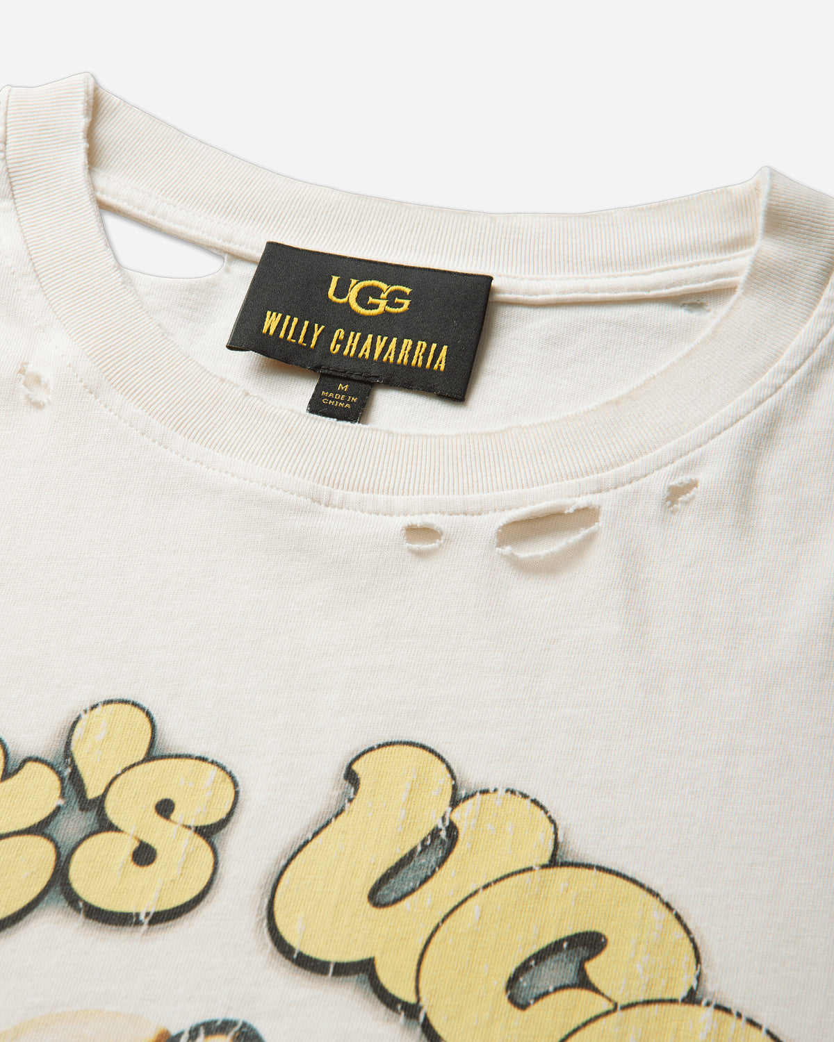 UGG Ugg Willy Chavarria T-Shirt Cream T-Shirts Shortsleeve 1189110 CREAM