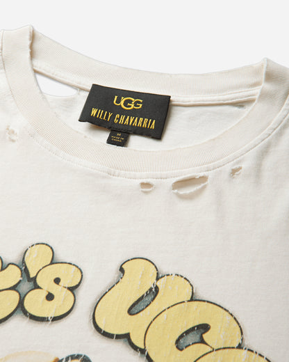 UGG Ugg Willy Chavarria T-Shirt Cream T-Shirts Shortsleeve 1189110 CREAM