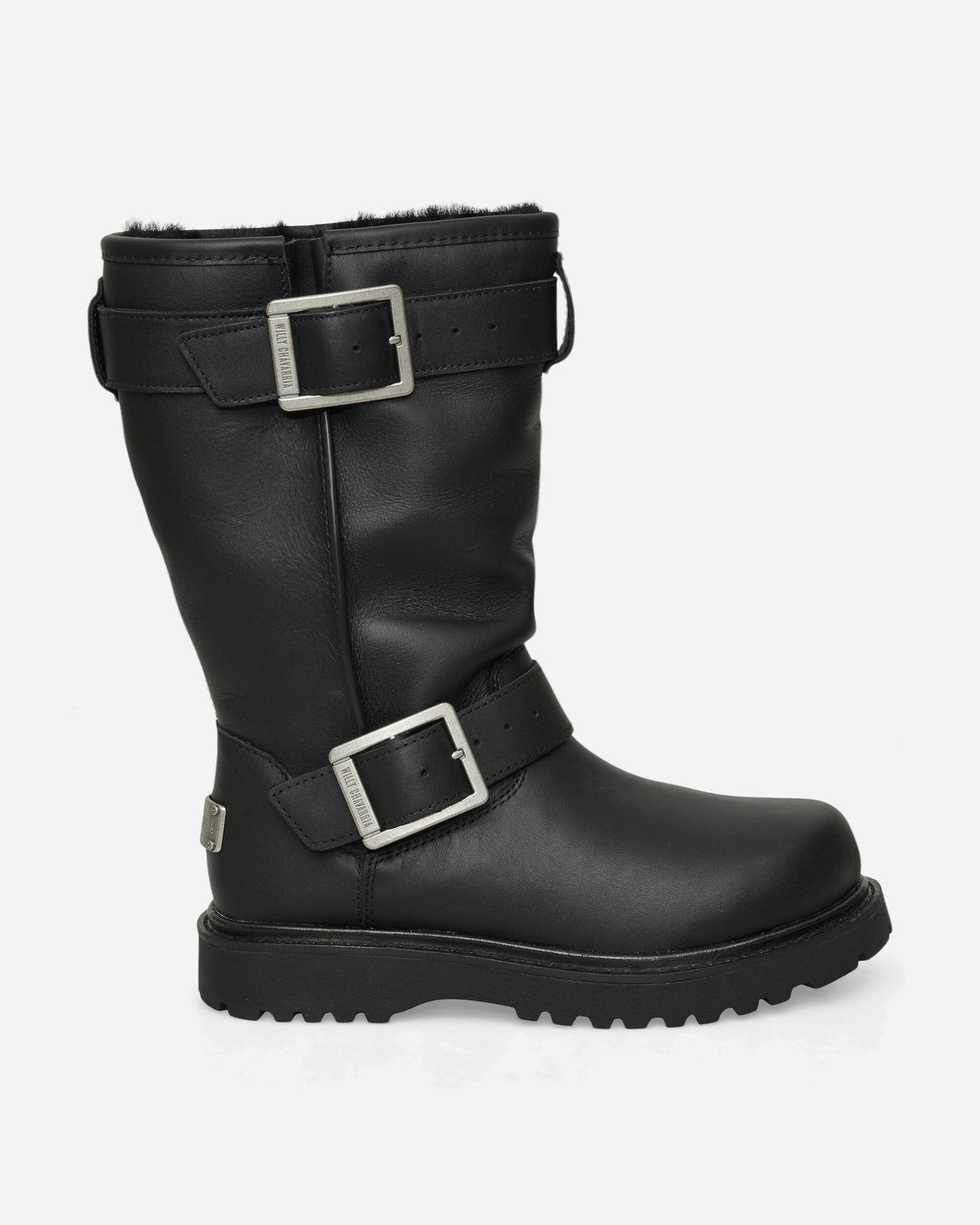 UGG Ugg Willy Chavarria Biker Black Boots Biker Boots 1186775 BLACK
