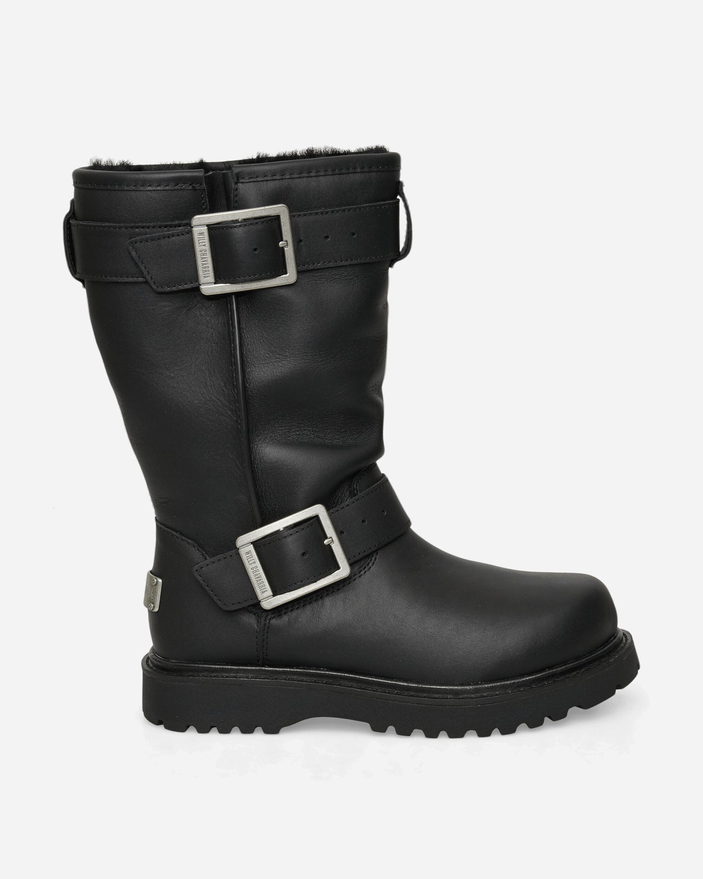 UGG Ugg Willy Chavarria Biker Black Boots Biker Boots 1186775 BLACK
