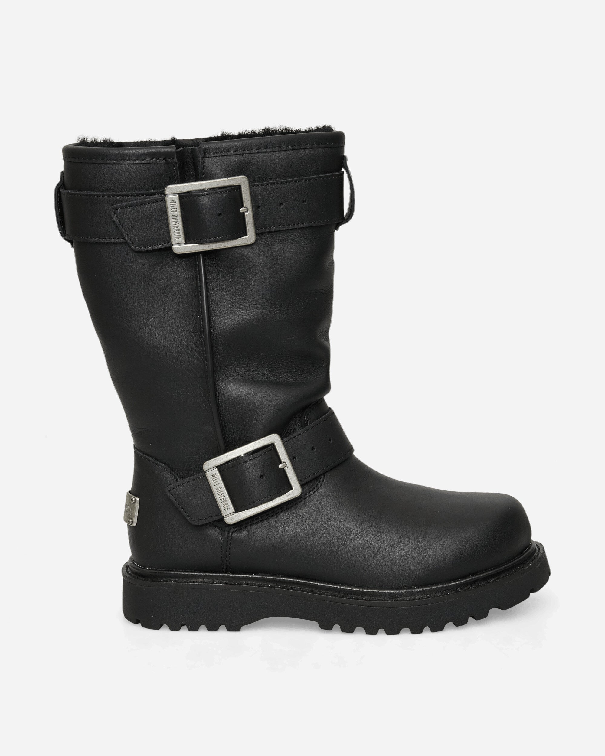 UGG Ugg Willy Chavarria Biker Black Boots Biker Boots 1186775 BLACK