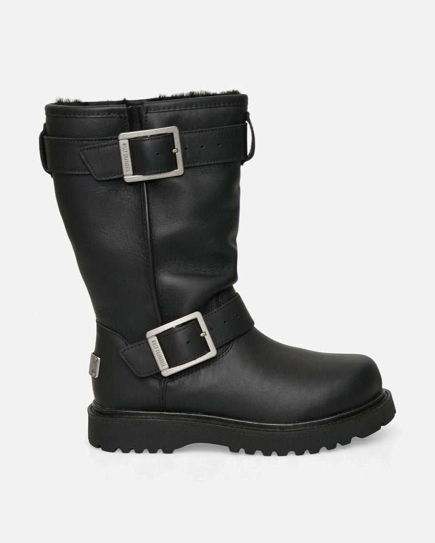 UGG Ugg Willy Chavarria Biker Black Boots Biker Boots 1186775 BLACK