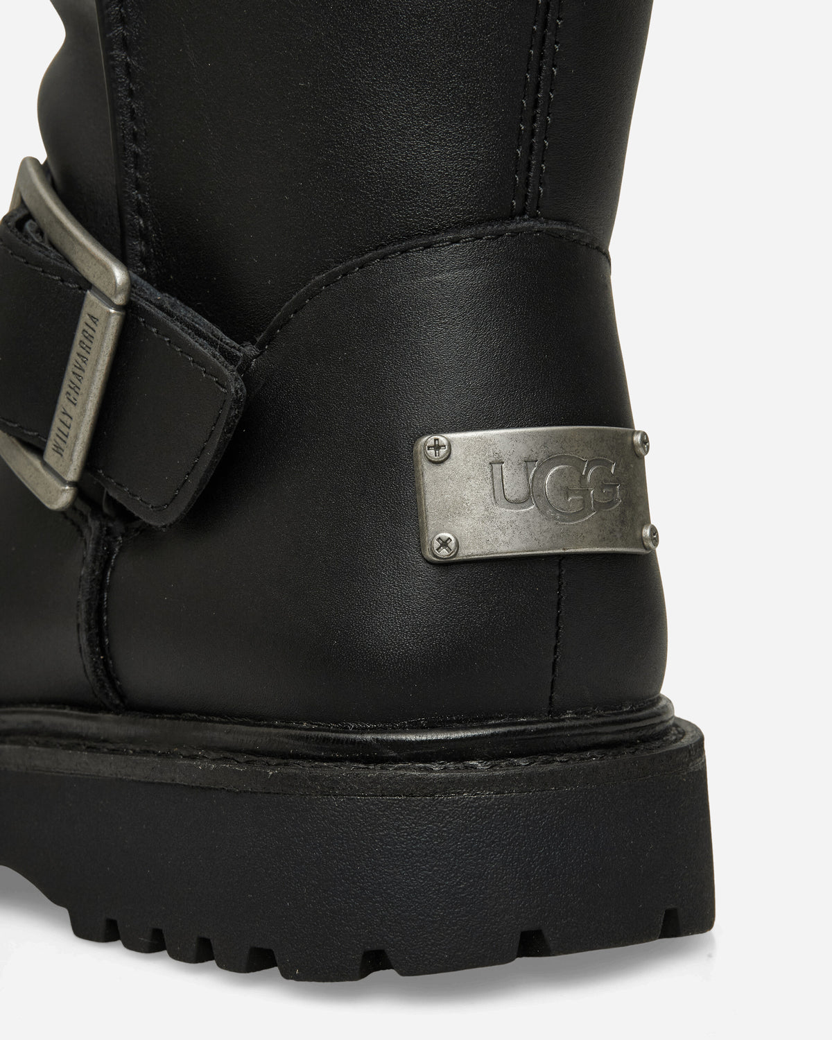 UGG Ugg Willy Chavarria Biker Black Boots Biker Boots 1186775 BLACK