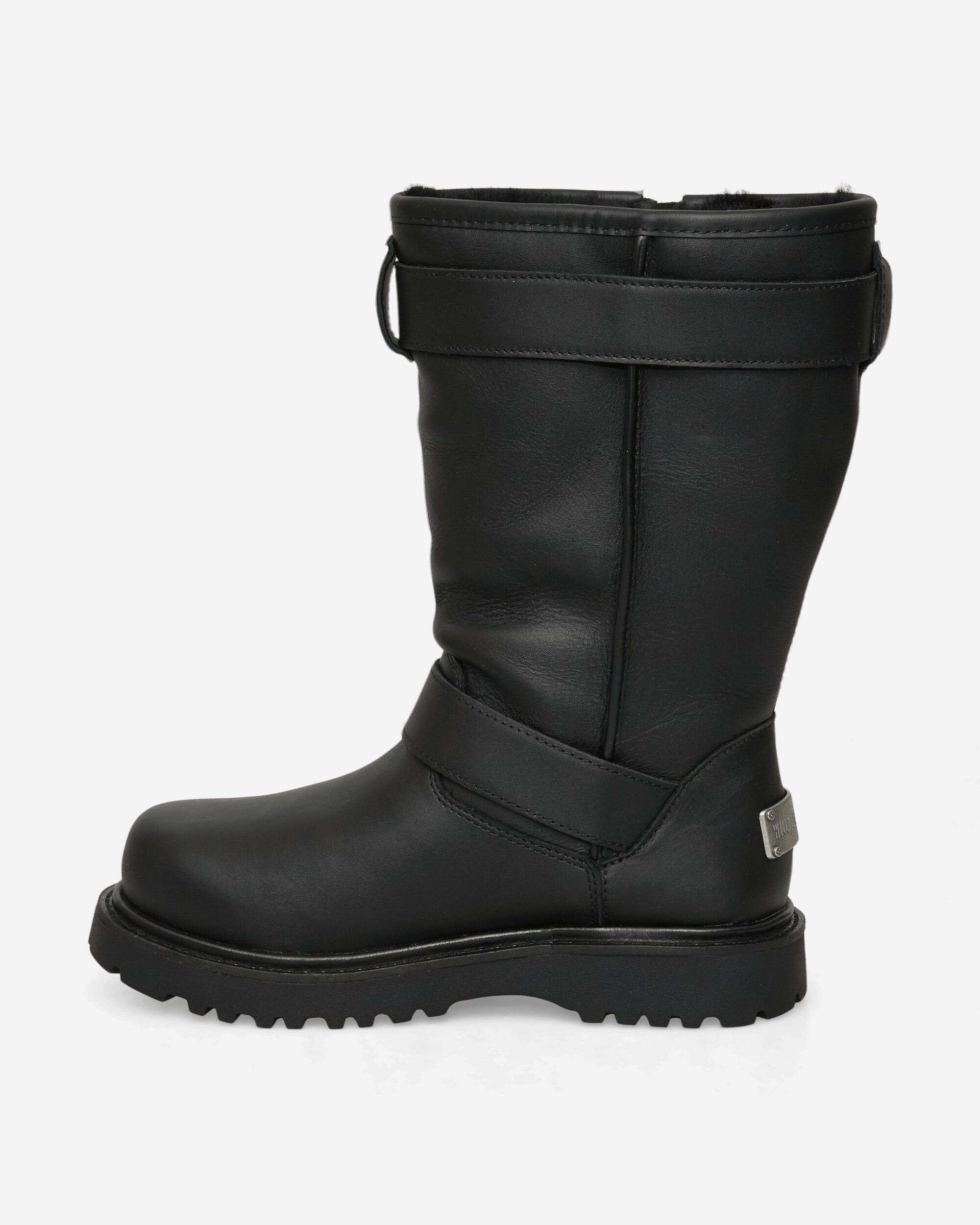 UGG Ugg Willy Chavarria Biker Black Boots Biker Boots 1186775 BLACK