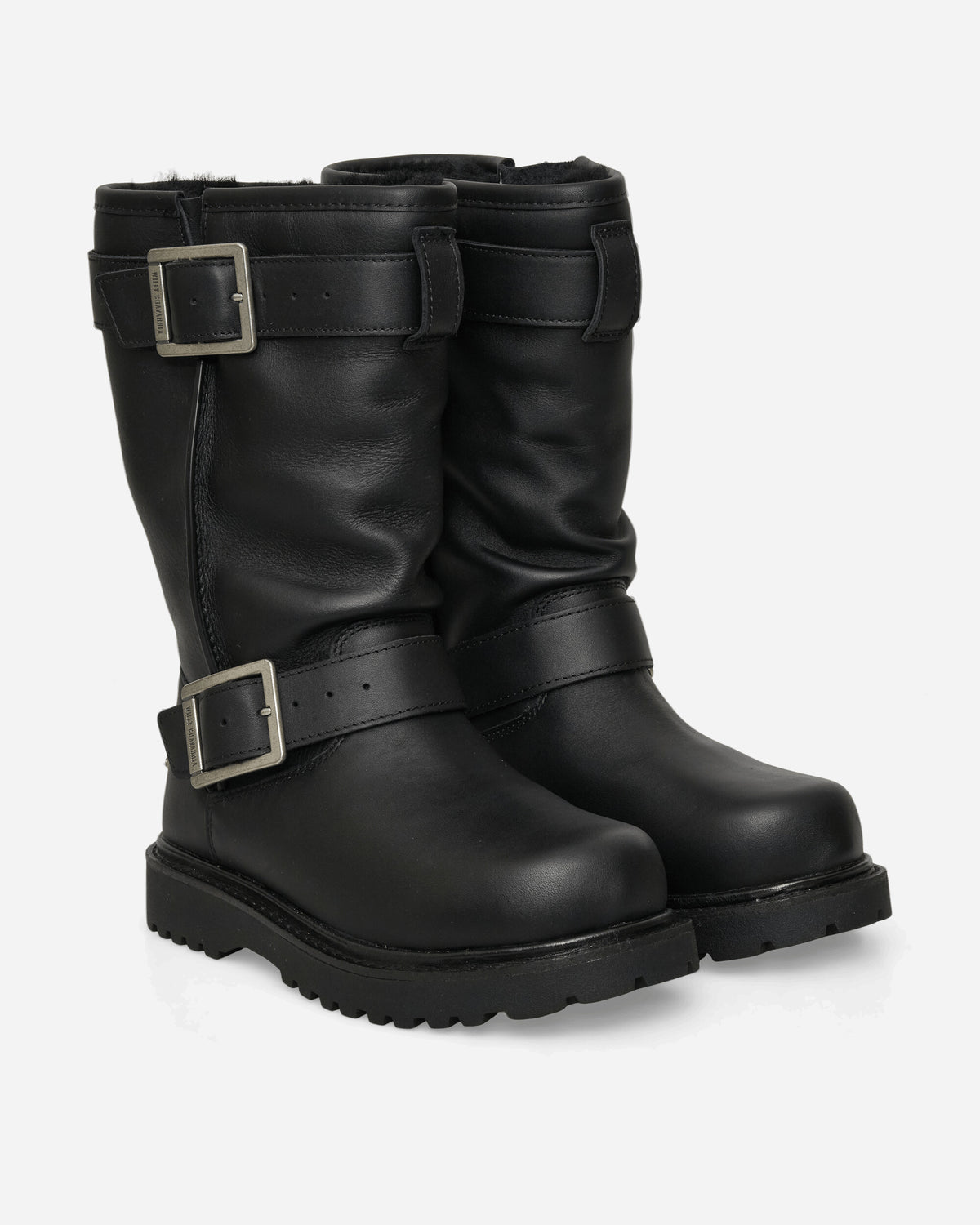 UGG Ugg Willy Chavarria Biker Black Boots Biker Boots 1186775 BLACK