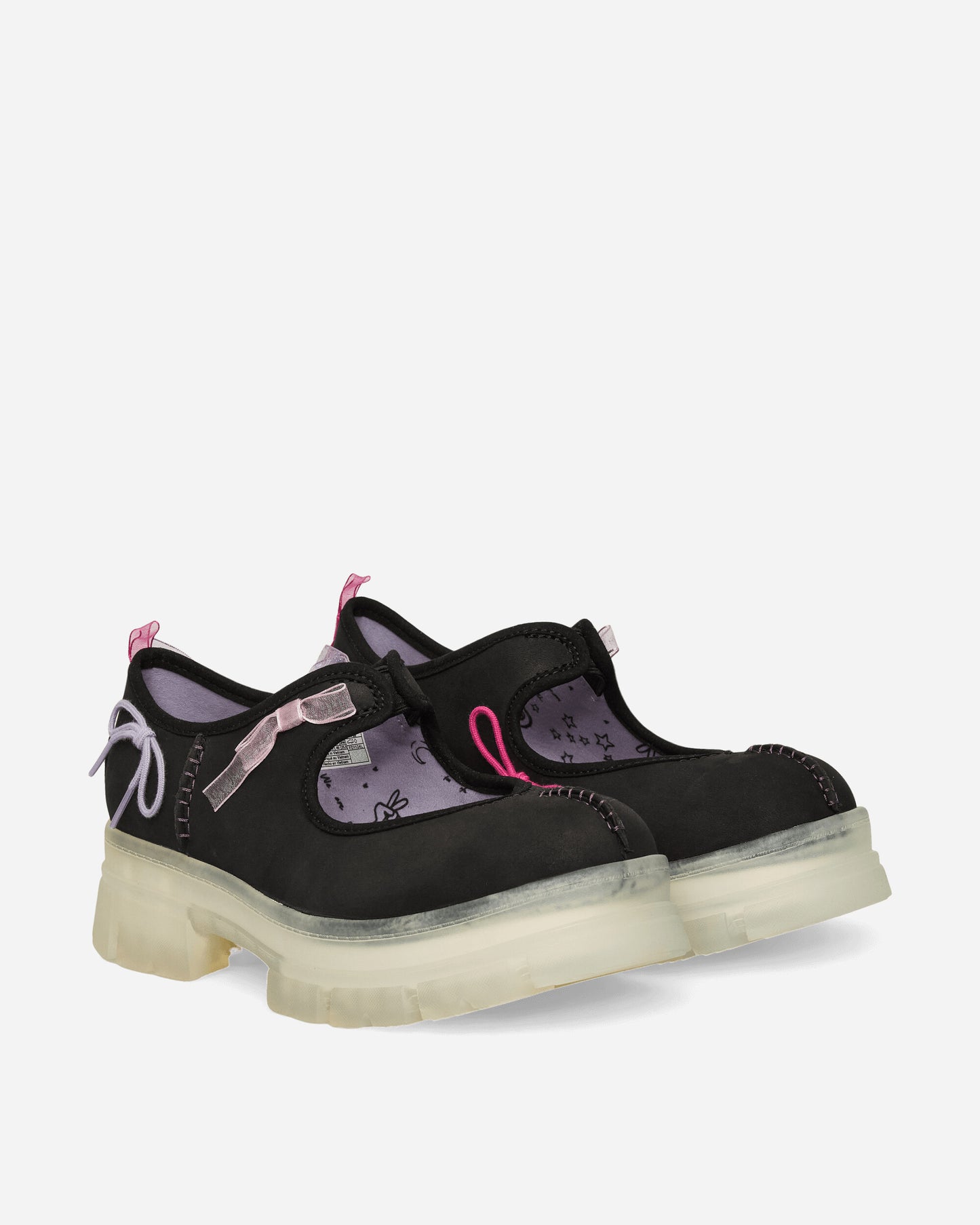 UGG Wmns W Areum Mary Jane Black Classic Shoes Flat Shoes 1170971 BLK