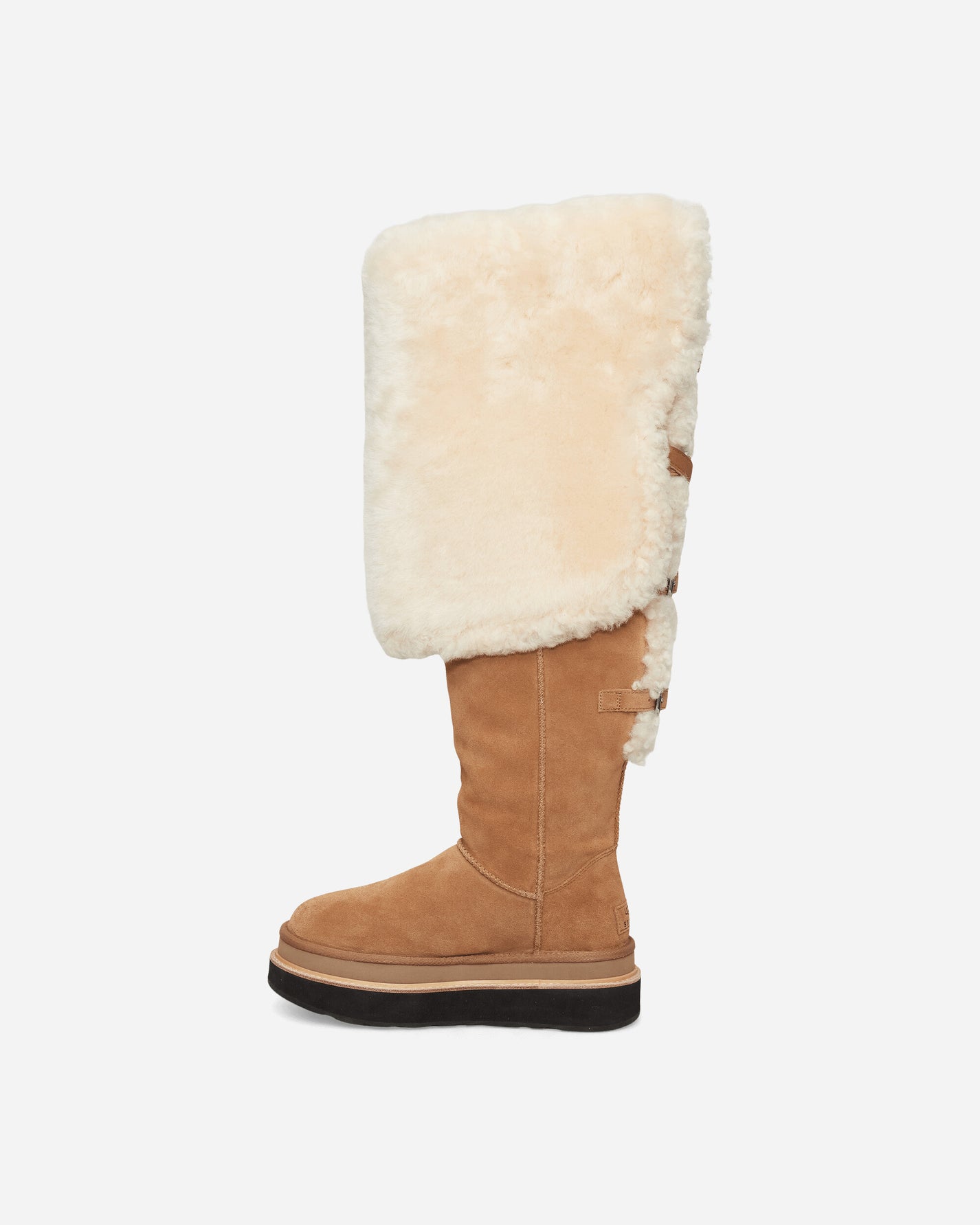 UGG Wmns W Ugg Sacai Thigh High Boot Chestnut Boots Knee 1175215 CHE