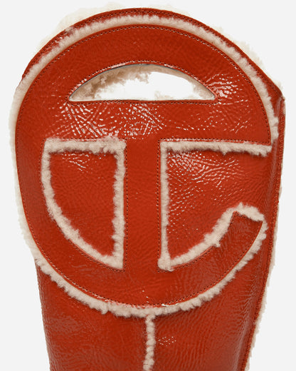 UGG M Ugg X Telfar Logo Tall Crinkle Spicy Pumpkin Boots Mid Boot 1155871 SYP