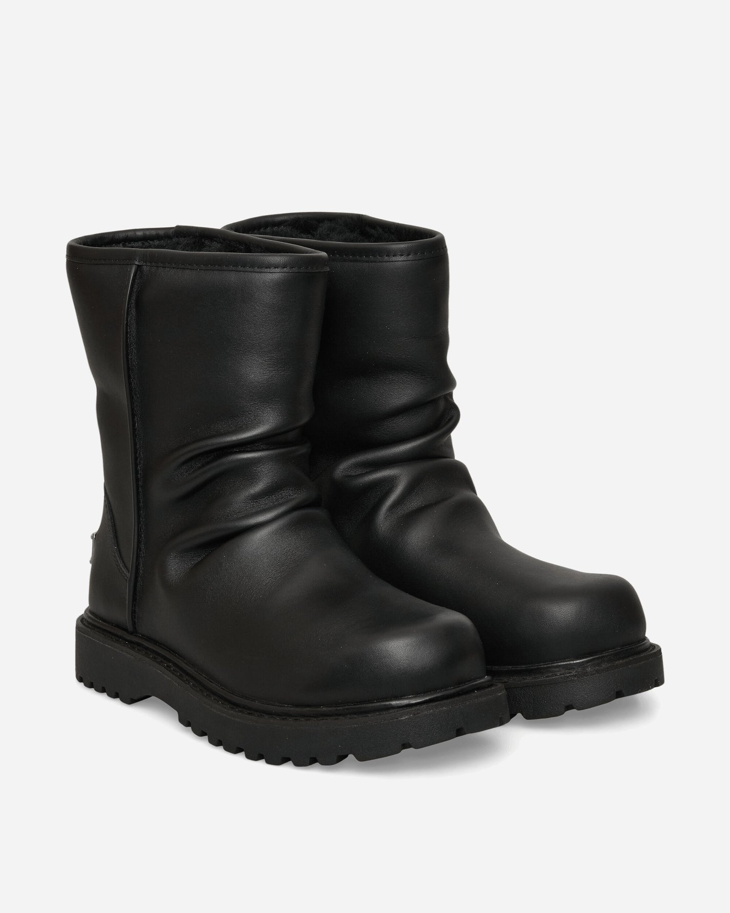 UGG Ugg Willy Chavarria Relaxed Black Boots Mid Boot 1186776 BLACK