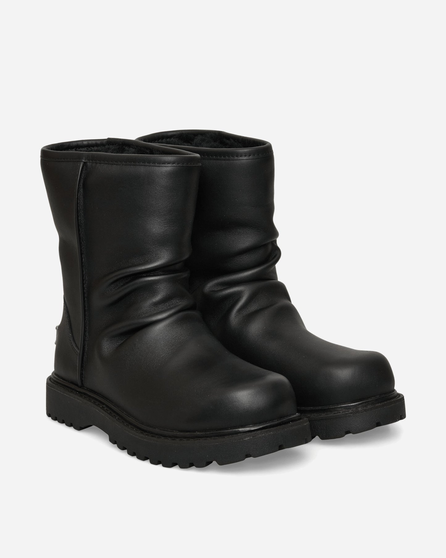 UGG Ugg Willy Chavarria Relaxed Black Boots Mid Boot 1186776 BLACK