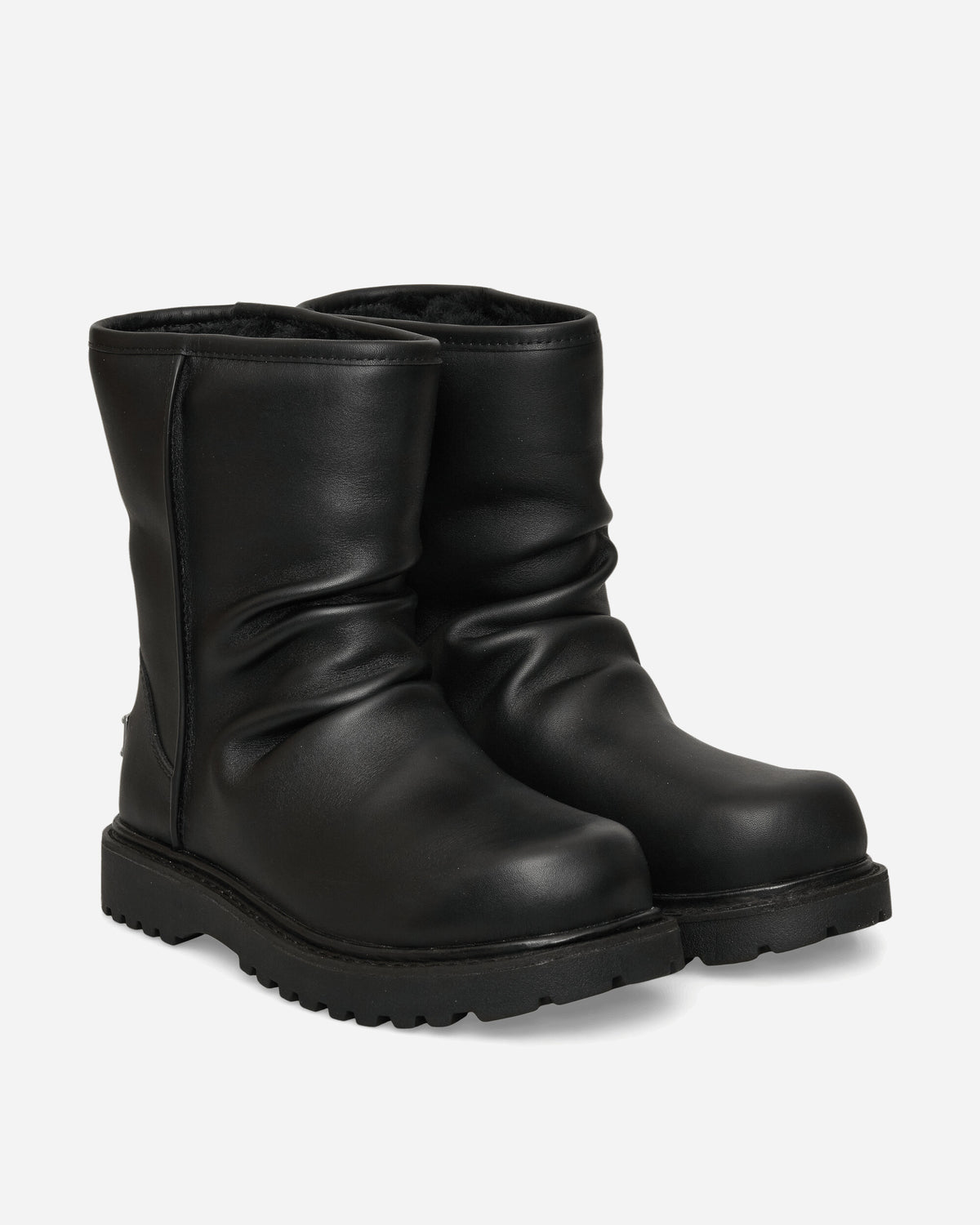 UGG Ugg Willy Chavarria Relaxed Black Boots Mid Boot 1186776 BLACK