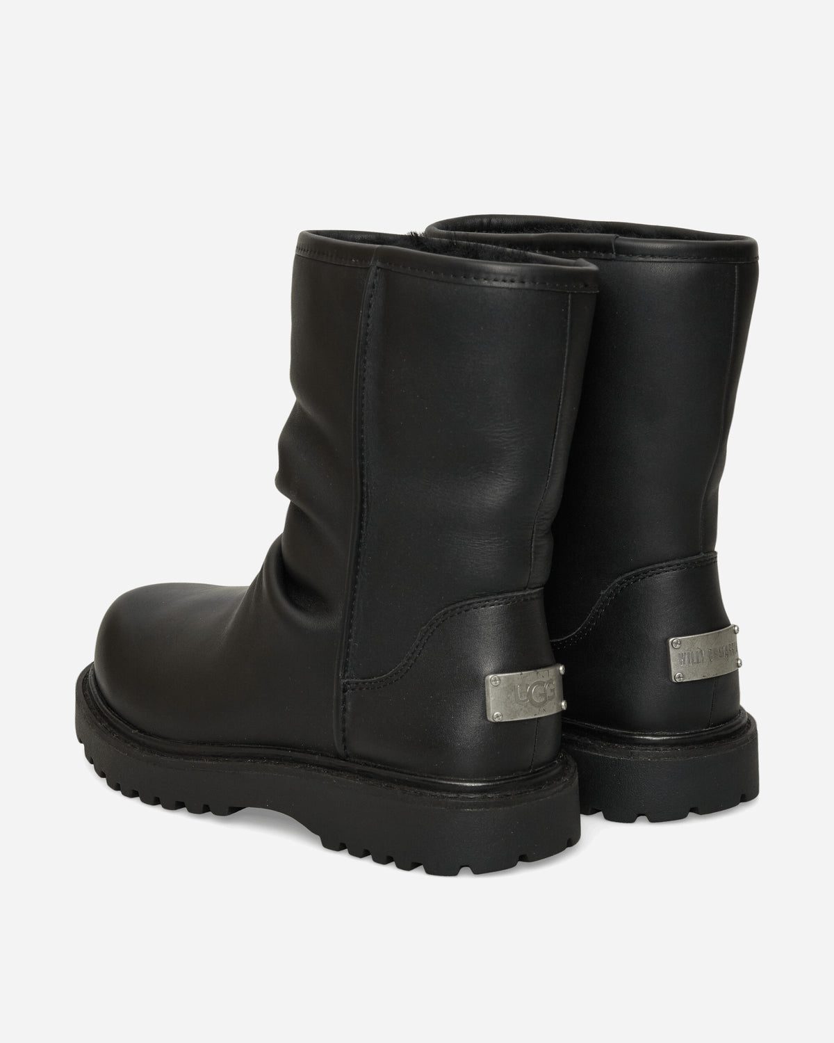 UGG Ugg Willy Chavarria Relaxed Black Boots Mid Boot 1186776 BLACK