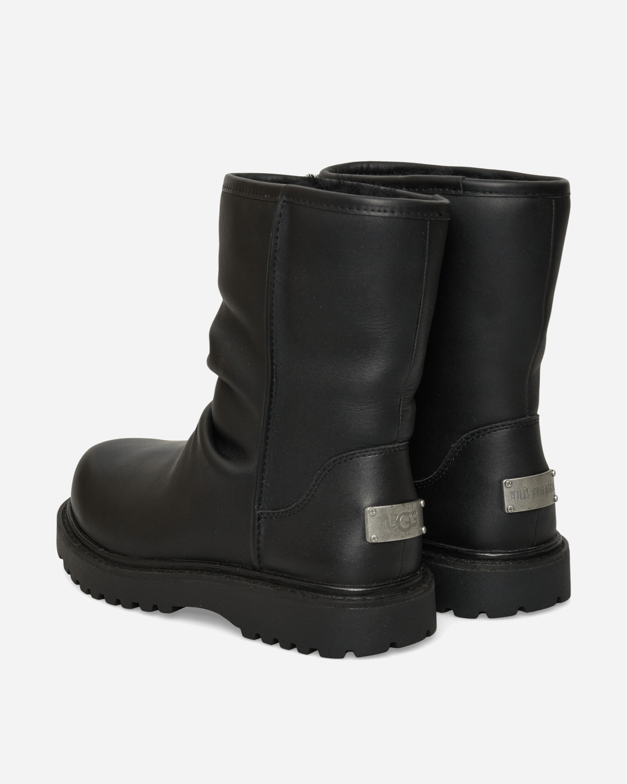 UGG Ugg Willy Chavarria Relaxed Black Boots Mid Boot 1186776 BLACK