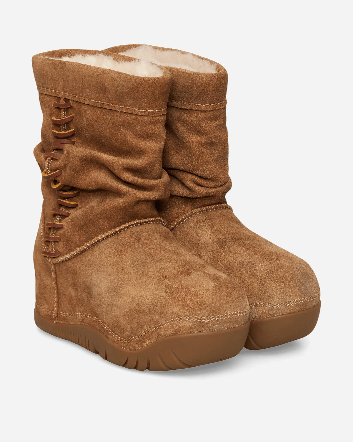 UGG Wmns W Bucked Boot Chestnut Boots Mid Boot 1179830 CHE