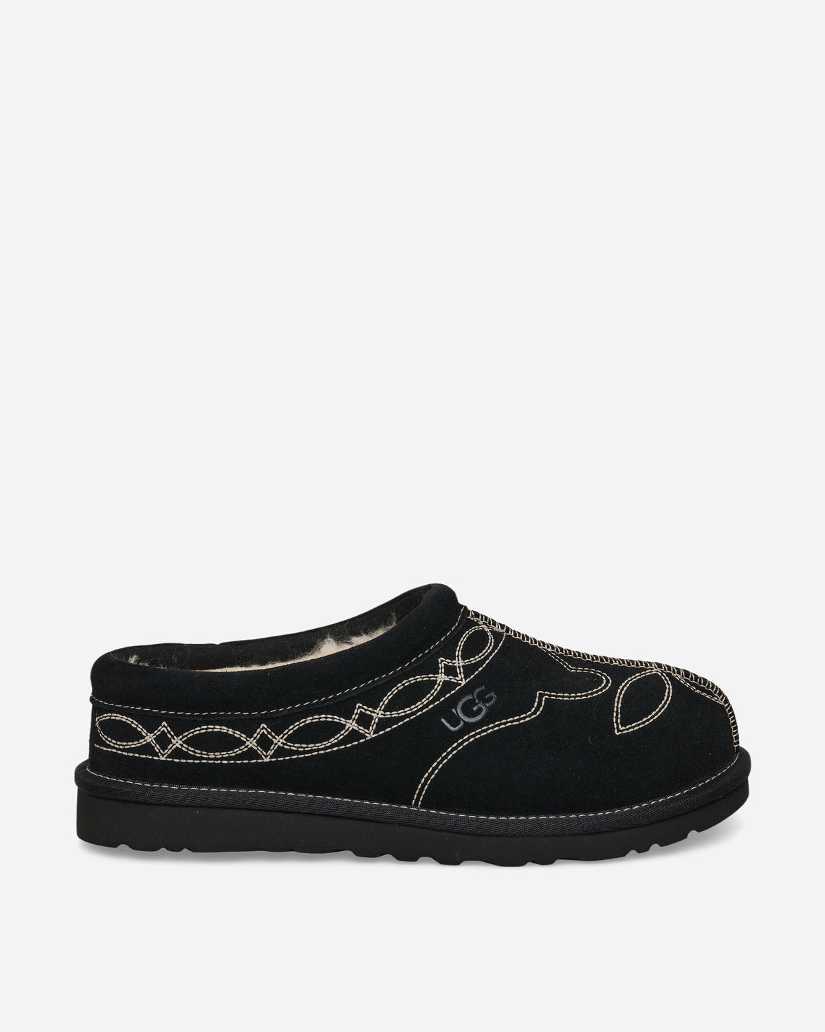 UGG M Tasman Western Black Sandals and Slides Sandals and Mules 1182262 BLK