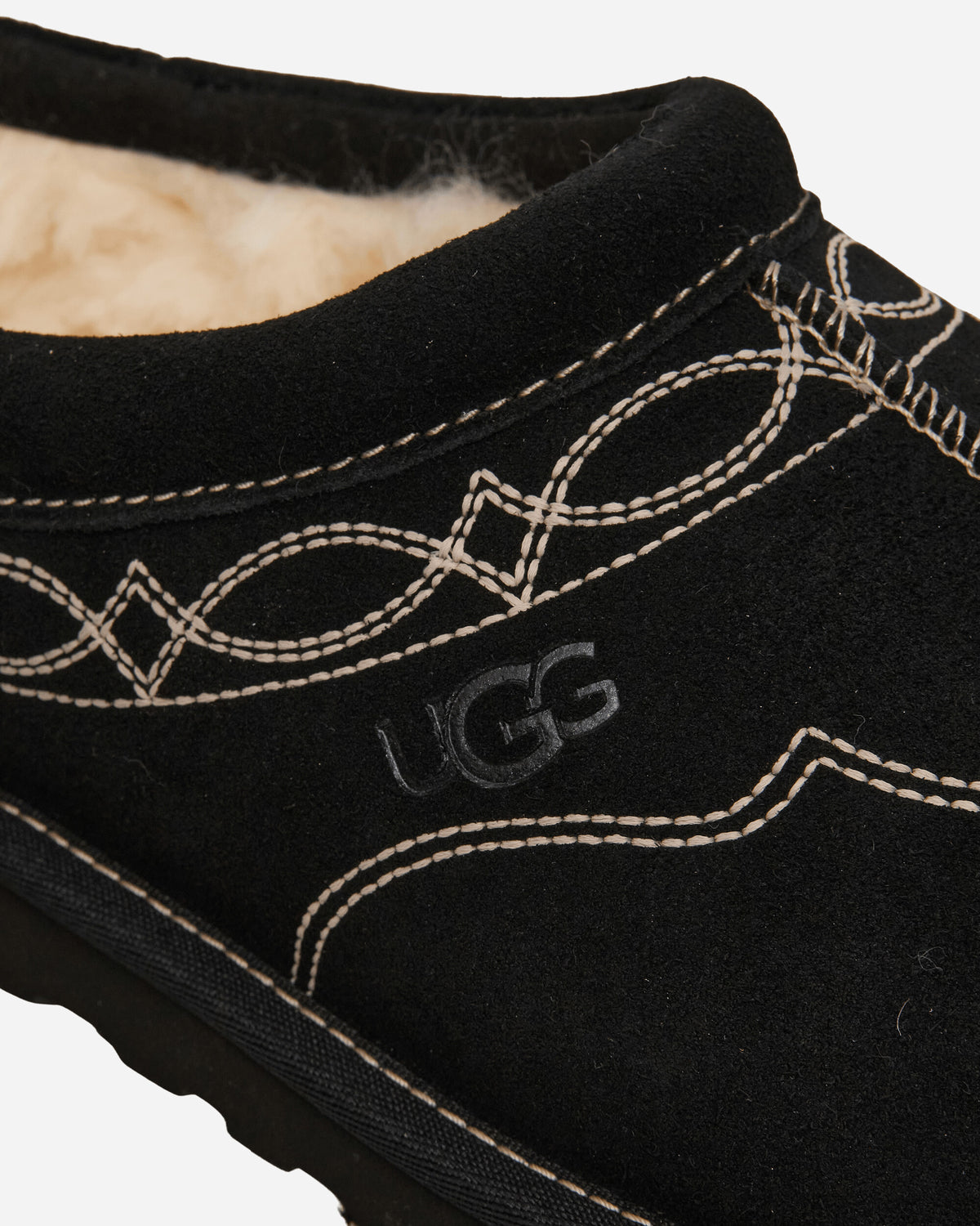 UGG M Tasman Western Black Sandals and Slides Sandals and Mules 1182262 BLK