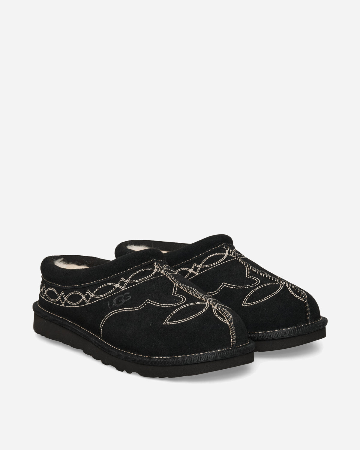 UGG M Tasman Western Black Sandals and Slides Sandals and Mules 1182262 BLK