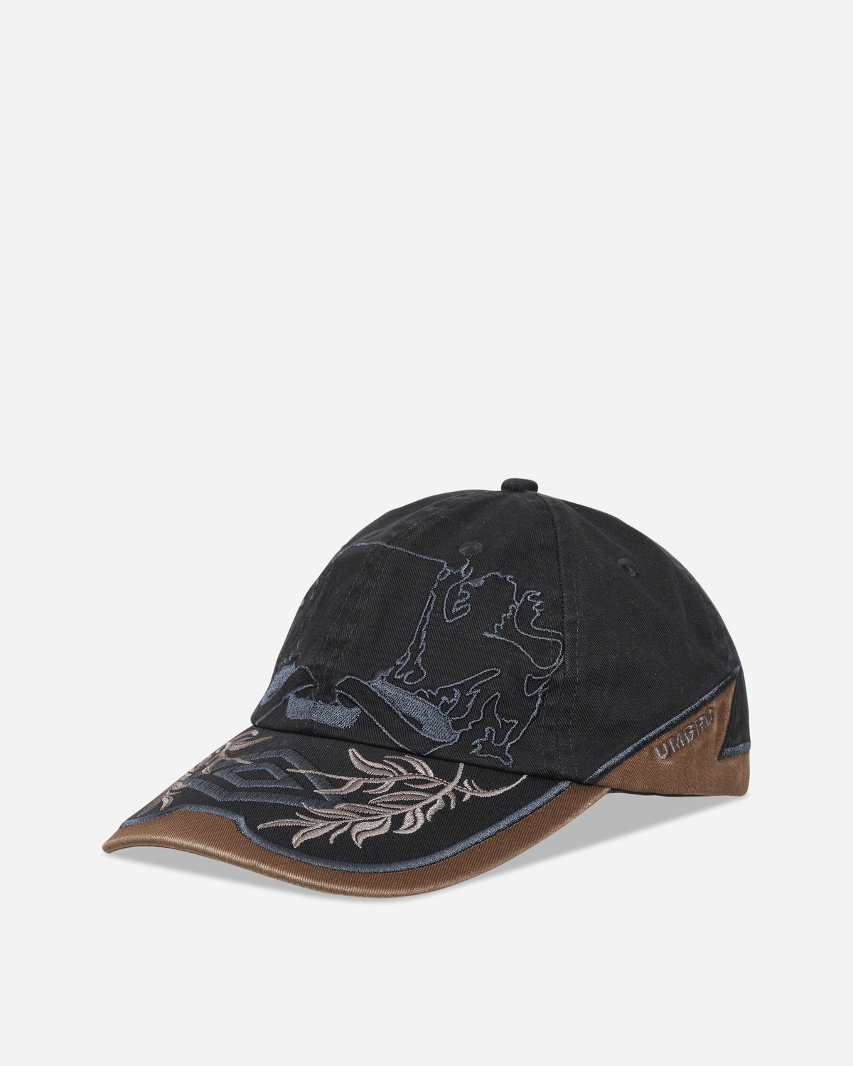 Umbro Laurel Cap Brown Black Hats Caps UBMW292FA56 BRW0050