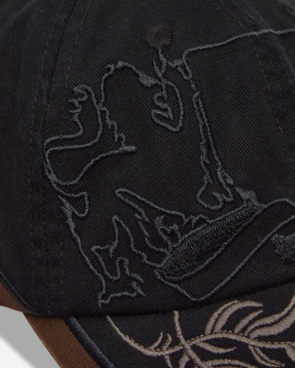 Umbro Laurel Cap Brown Black Hats Caps UBMW292FA56 BRW0050