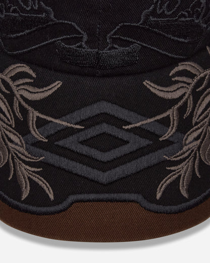 Umbro Laurel Cap Brown Black Hats Caps UBMW292FA56 BRW0050