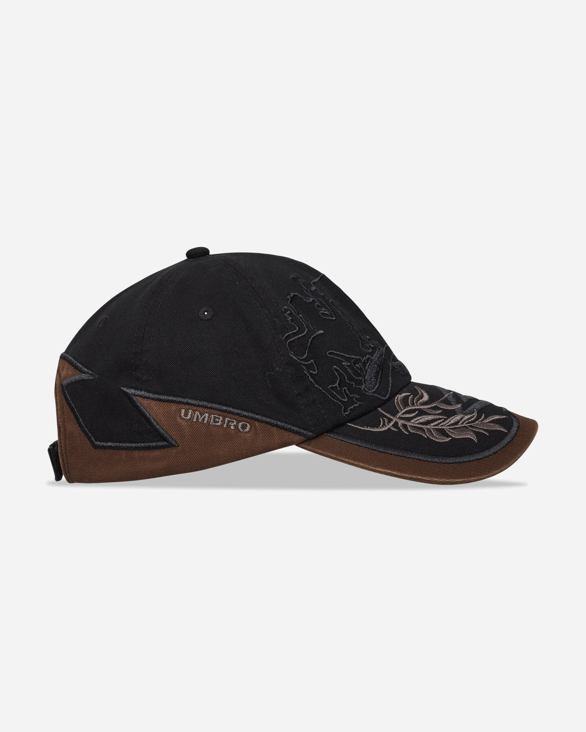 Umbro Laurel Cap Brown Black Hats Caps UBMW292FA56 BRW0050